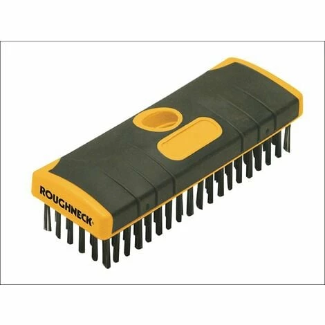 ROUGHNECK Heavy-Duty Scrub Brush Soft-Grip 200mm (8in) NO Handle ROU52060 ROUGHNECK Heavy-Duty Scrub Brush Soft-Grip 200mm (8in) NO Handle ROU52060 -ROUGHNECK SHOP 14462547 1