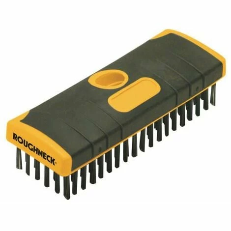 ROUGHNECK Heavy-Duty Scrub Brush Soft-Grip 200mm (8in) NO Handle ROU52060 ROUGHNECK Heavy-Duty Scrub Brush Soft-Grip 200mm (8in) NO Handle ROU52060 -ROUGHNECK SHOP 14462547 2