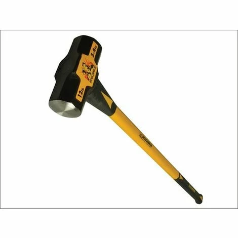 ROUGHNECK Sledge Hammer Fibreglass Handle 5.5kg (12lb) ROU65634 3 ROUGHNECK Sledge Hammer Fibreglass Handle 5.5kg (12lb) ROU65634