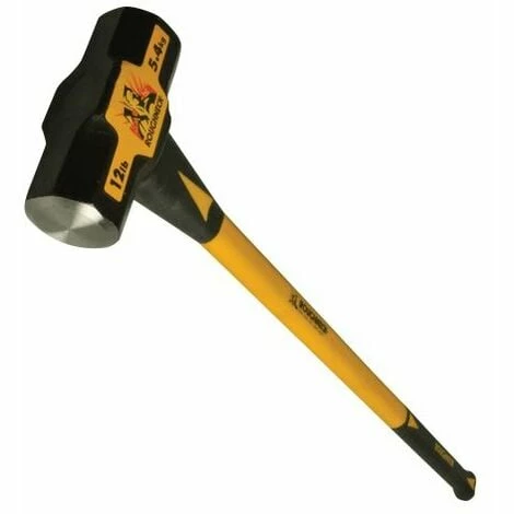 ROUGHNECK Sledge Hammer Fibreglass Handle 5.5kg (12lb) ROU65634 4 ROUGHNECK Sledge Hammer Fibreglass Handle 5.5kg (12lb) ROU65634 - Image 2