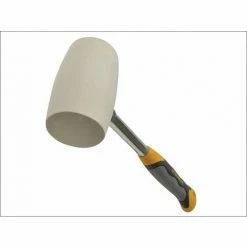 ROUGHNECK Non Marking White Rubber Mallet 680g (24oz) ROU61224