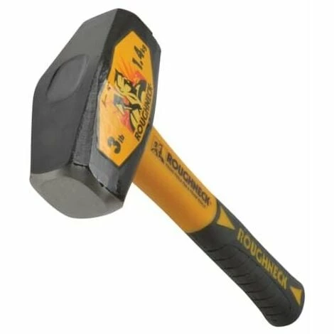 ROUGHNECK Club Hammer Fibreglass Handle 1.4kg (3lb) ROU65608 4 ROUGHNECK Club Hammer Fibreglass Handle 1.4kg (3lb) ROU65608 - Image 2
