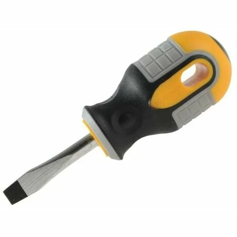 ROUGHNECK Screwdriver Flared Tip 6.0 x 38mm Stubby ROU22151 ROUGHNECK Screwdriver Flared Tip 6.0 X 38mm Stubby ROU22151 -ROUGHNECK SHOP 14467074 2