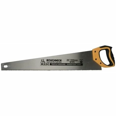 ROUGHNECK R22C Hardpoint Handsaw 550mm (22in) 8tpi ROU34422 3 ROUGHNECK R22C Hardpoint Handsaw 550mm (22in) 8tpi ROU34422