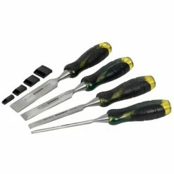 Roughneck ROU30154 Professional Bevel Edge Chisel Set Of 4