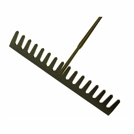 Roughneck ROU68510 Asphalt Rake 16 Flat Teeth - Tubular Steel Shaft Handled Roughneck ROU68510 Asphalt Rake 16 Flat Teeth - Tubular Steel Shaft Handled -ROUGHNECK SHOP 19092036 1
