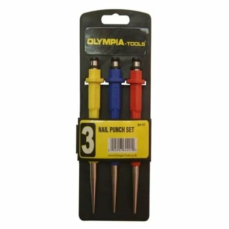 Roughneck Nail Punch Set 3 Pce Roughneck Nail Punch Set 3 Pce -ROUGHNECK SHOP 1913645 1