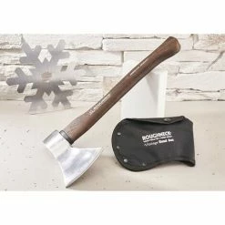 Roughneck Hickory FSC Shaft Hatchet Axe 600g (1 1/4lb) ROU65670 XMS21HATCHET -ROUGHNECK SHOP 29441627 4
