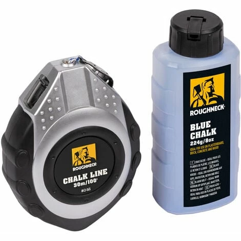 Roughneck 43-065 Chalk Line 30m & Blue Chalk Roughneck 43-065 Chalk Line 30m & Blue Chalk -ROUGHNECK SHOP 30517733 1