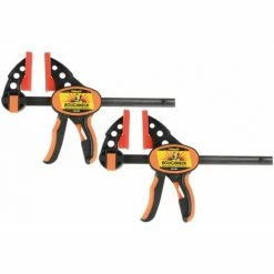 Roughneck 38-252 Ratcheting Bar Clamp & Separator 152mm (6in) Twin Pack