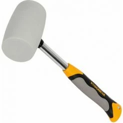 Roughneck 61-224 Non-Marking White Rubber Mallet 680g (24oz)