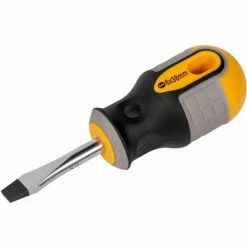 Roughneck 22-151 Stubby Screwdriver Flared Tip 6.0 X 38mm