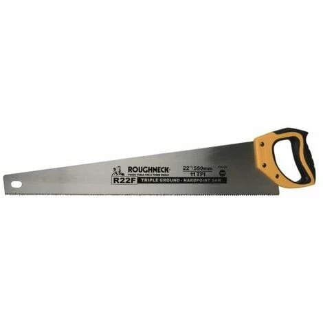 ROUGHNECK R22F Hardpoint Handsaw 550mm (22in) 11tpi ROU34424 ROUGHNECK R22F Hardpoint Handsaw 550mm (22in) 11tpi ROU34424 -ROUGHNECK SHOP 34264772 2