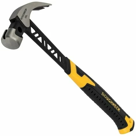 Roughneck 20oz Claw Hammer Gorilla V-Series 567g 250mm MS21H20CB ROU11010 3 Roughneck 20oz Claw Hammer Gorilla V-Series 567g 250mm MS21H20CB ROU11010