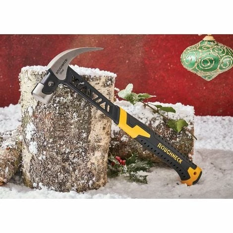 Roughneck 20oz Claw Hammer Gorilla V-Series 567g 250mm MS21H20CB ROU11010 4 Roughneck 20oz Claw Hammer Gorilla V-Series 567g 250mm MS21H20CB ROU11010 - Image 2