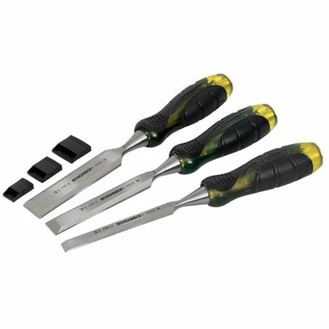 Roughneck ROU30153 Professional BeVelcro Edge Chisel Set 3 Piece 3 Roughneck ROU30153 Professional BeVelcro Edge Chisel Set 3 Piece