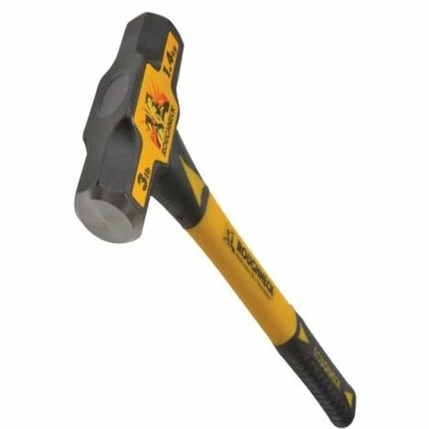Roughneck Sledge Hammer 1.4kg (3lb) Fibreglas 3 Roughneck Sledge Hammer 1.4kg (3lb) Fibreglas