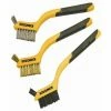 Roughneck Mini Wire Brush Set Of 3 1 Roughneck Mini Wire Brush Set Of 3 -ROUGHNECK SHOP 5303793 1