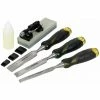 Roughneck - Bevel Edge Chisel & Sharpening Kit, 6 Piece -ROUGHNECK SHOP 54531807 1