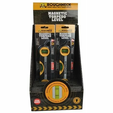 Roughneck - Magnetic Torpedo Level 22.5cm (9in) 5 Roughneck - Magnetic Torpedo Level 22.5cm (9in) - Image 3