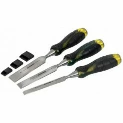 Roughneck Professional Bevel Edge Chisel Set Of 3